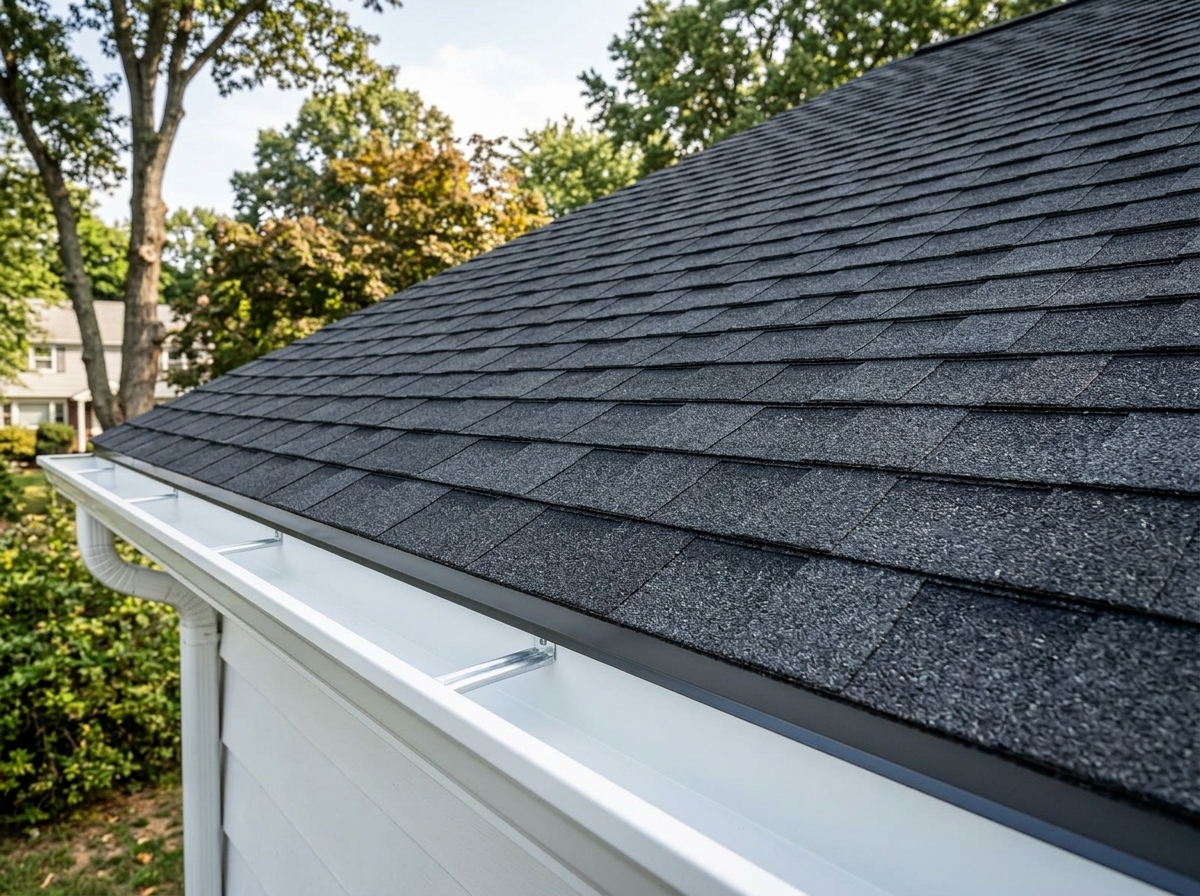 After: new architectural shingle roof completed in Hamden, CT